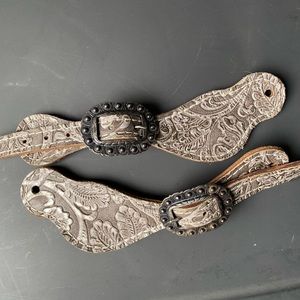 Spur Straps, New without tags! Beautiful set!